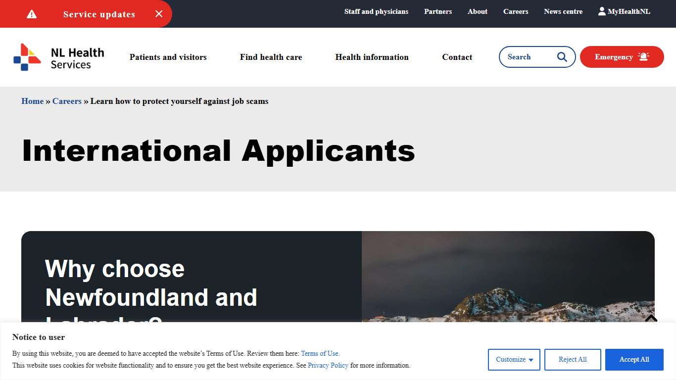 Learn how to protect yourself against job scams - NLHealthServices